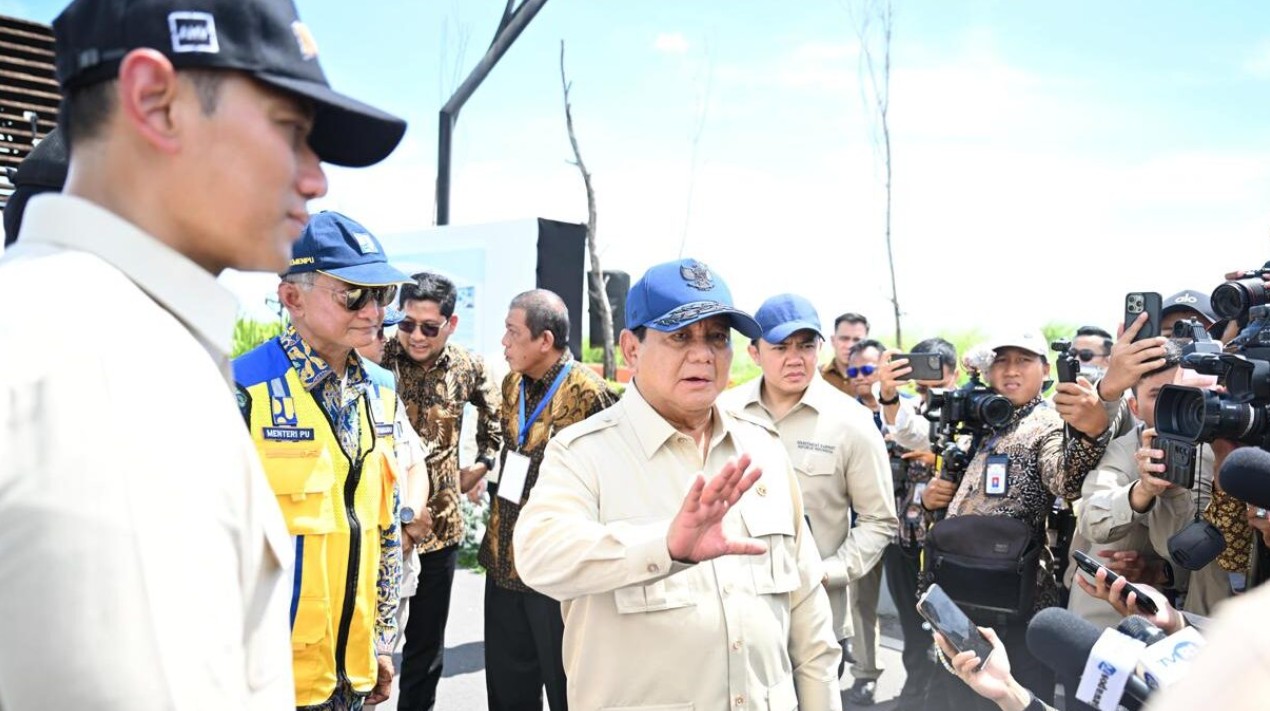 Resmikan Jembatan Kabanaran, Presiden Prabowo Dorong Penataan Terintegrasi dan Penguatan UMKM