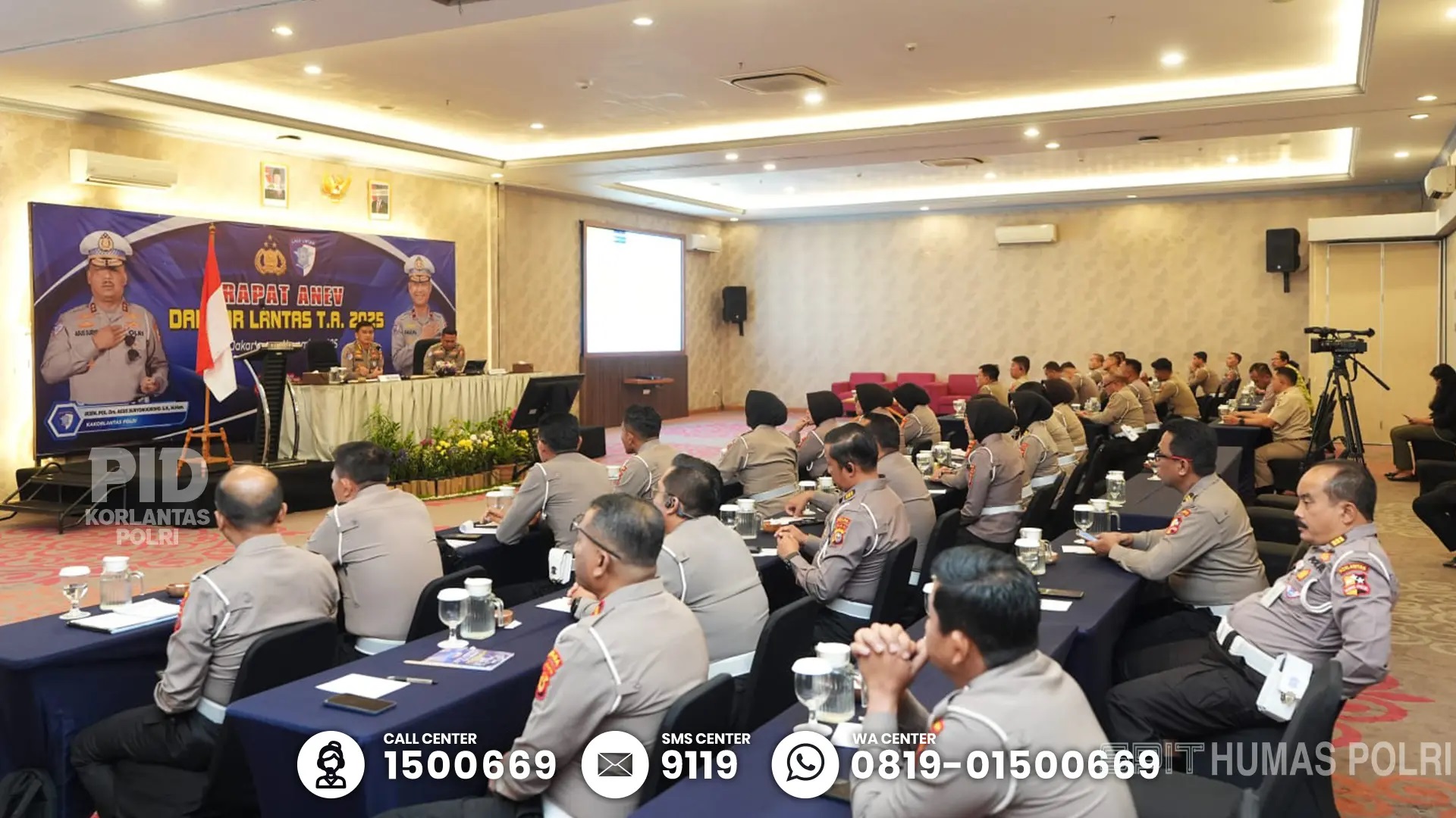 Anev Dakgar 2025, Ciptakan Pelayanan yang Transparan Dengan ETLE