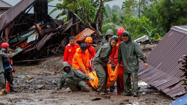 Korban Tewas Akibat Banjir di Sumatera dan Aceh Tembus 442 Orang