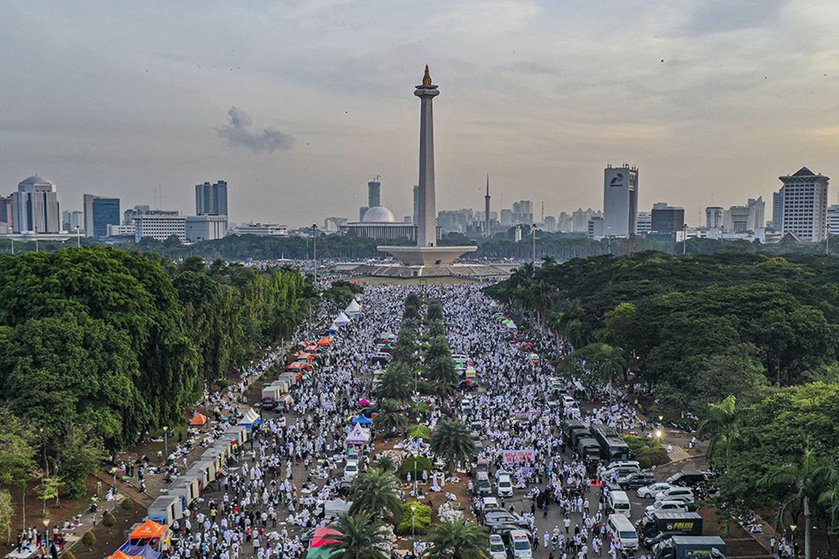 Ada Reuni 212, Ini Rekayasa Lalin di Sekitar Monas