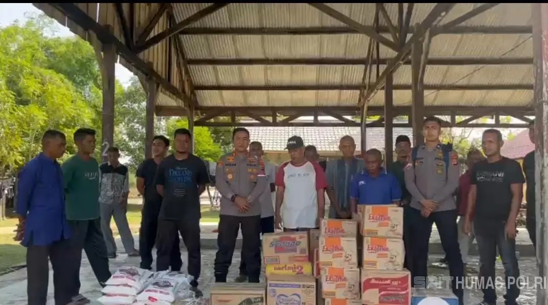 Warga Terisolir di Aceh Minta Bantuan via Aplikasi QR Code Layanan Aduan, Respons Cepat Personel Hadirkan Sembako ke Lokasi