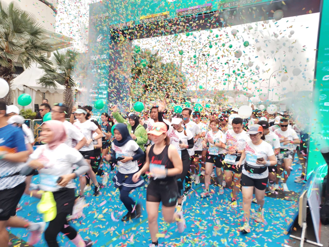 Dimeriahkan 5500 Pelari, Atlet Nasional Kagumi Kontur dan Rute BCA CitraLand Marathon 2025