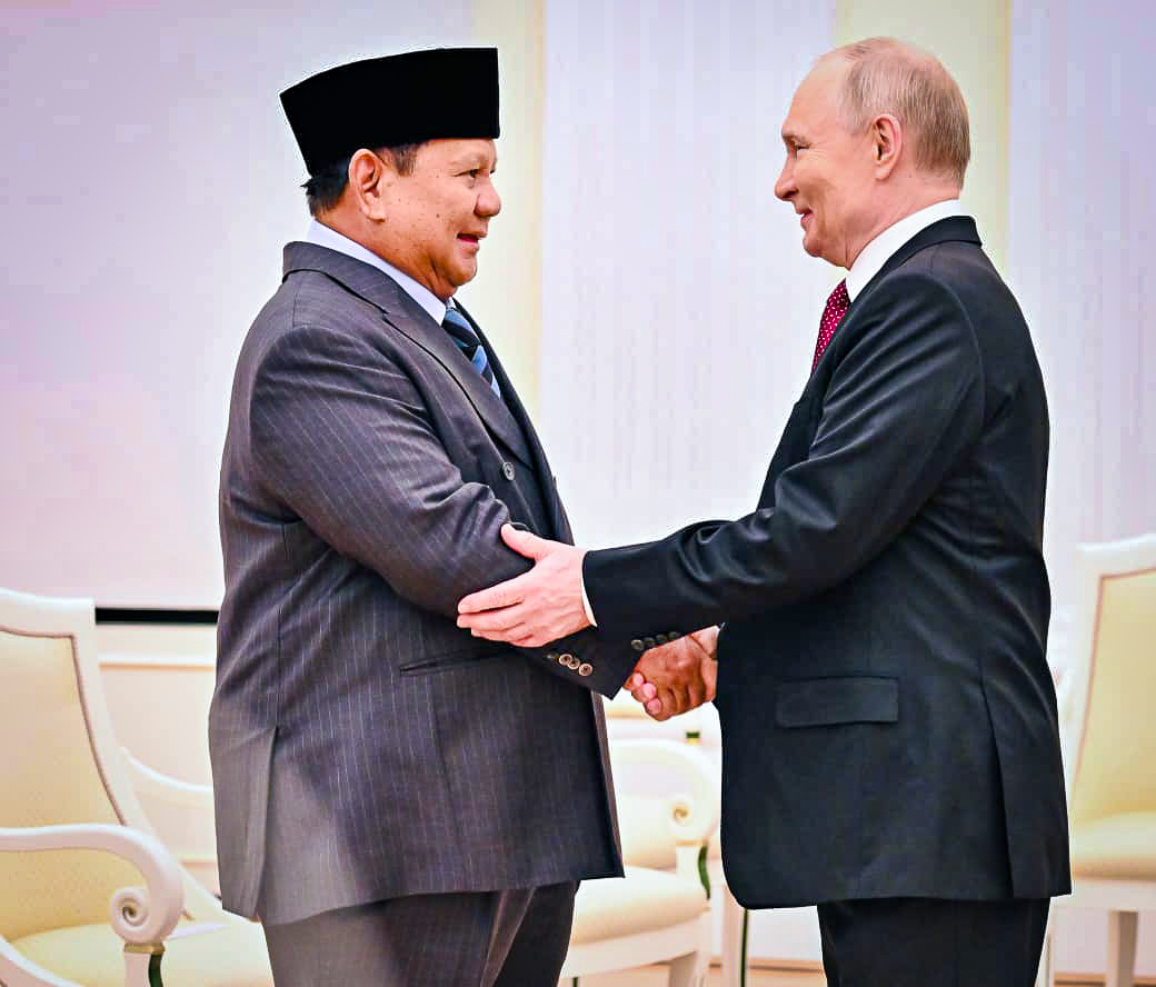 Bertemu Presiden Prabowo, Presiden Putin Tegaskan Kesiapan Perkuat Kerja Sama Indonesia-Rusia