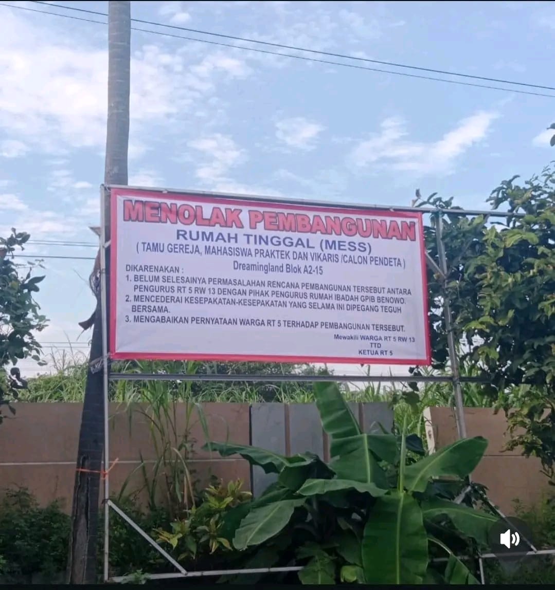 Pernyataan Sikap Jaringan Islam Antidiskriminasi (JIAD) Jawa Timur atas Penolakan Bangunan Milik GPIB Benowo Surabaya