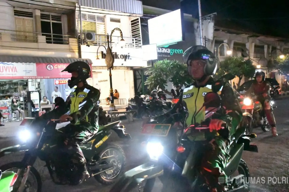 Jelang Natal 2025, Sinergi Bersama TNI di Ponorogo Gelar Patroli Skala Besar
