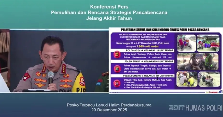 Pemulihan Pascabencana di Sumatera Dipercepat Dengan Bangun Jembatan dan Huntara Hingga Layanan Servis Motor Gratis