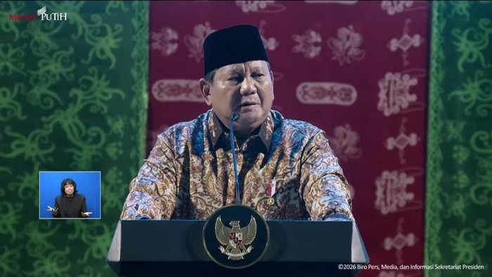 Prabowo Tekankan Pentingnya Rasa Syukur dan Pengelolaan SDA dalam Perayaan Natal Nasional 2025