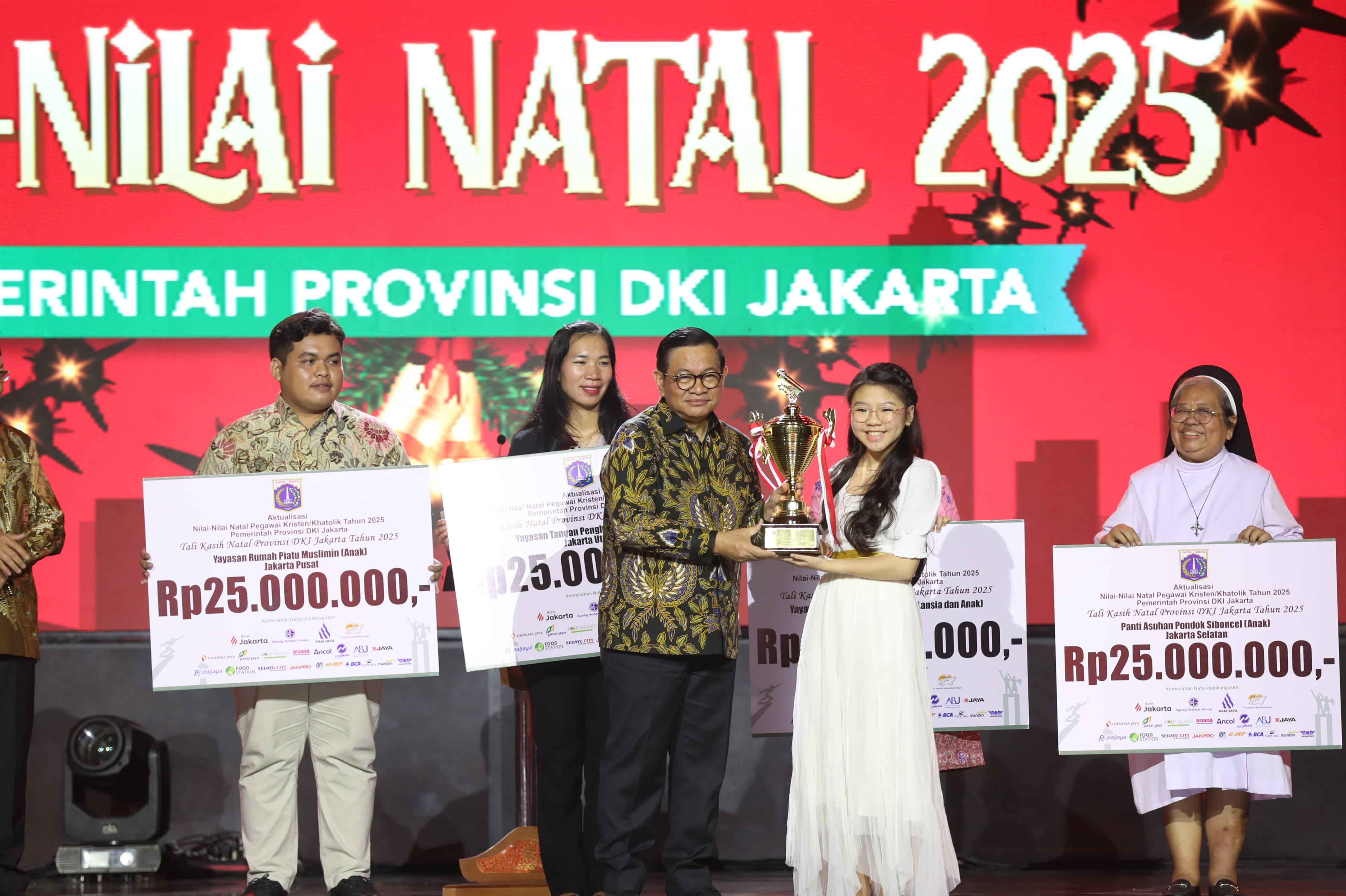 Hadiri Aktualisasi Nilai-Nilai Natal 2025, Gubernur Pramono Tegaskan Peran Keluarga dalam Merawat Persatuan