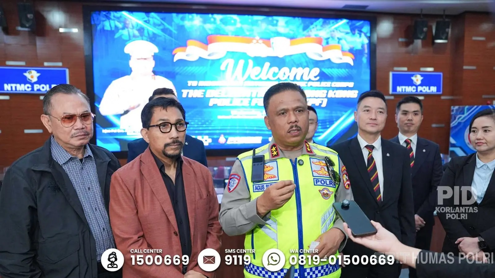 Kunjungan Delegasi Polisi Hong Kong, Perkuat Kerja Sama dan Benchmarking Teknologi Lalu Lintas