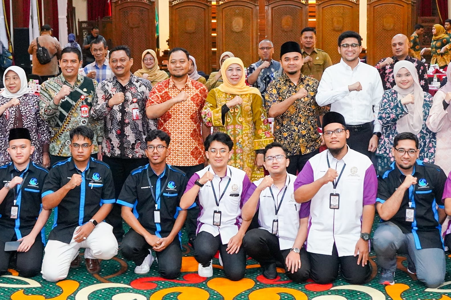 Gubernur Khofifah Terima Kunjungan Kehormatan Universiti Malaya, Buka Ruang Kolaborasi Perkuat Pembangunan SDM Berkelanjutan di Jatim