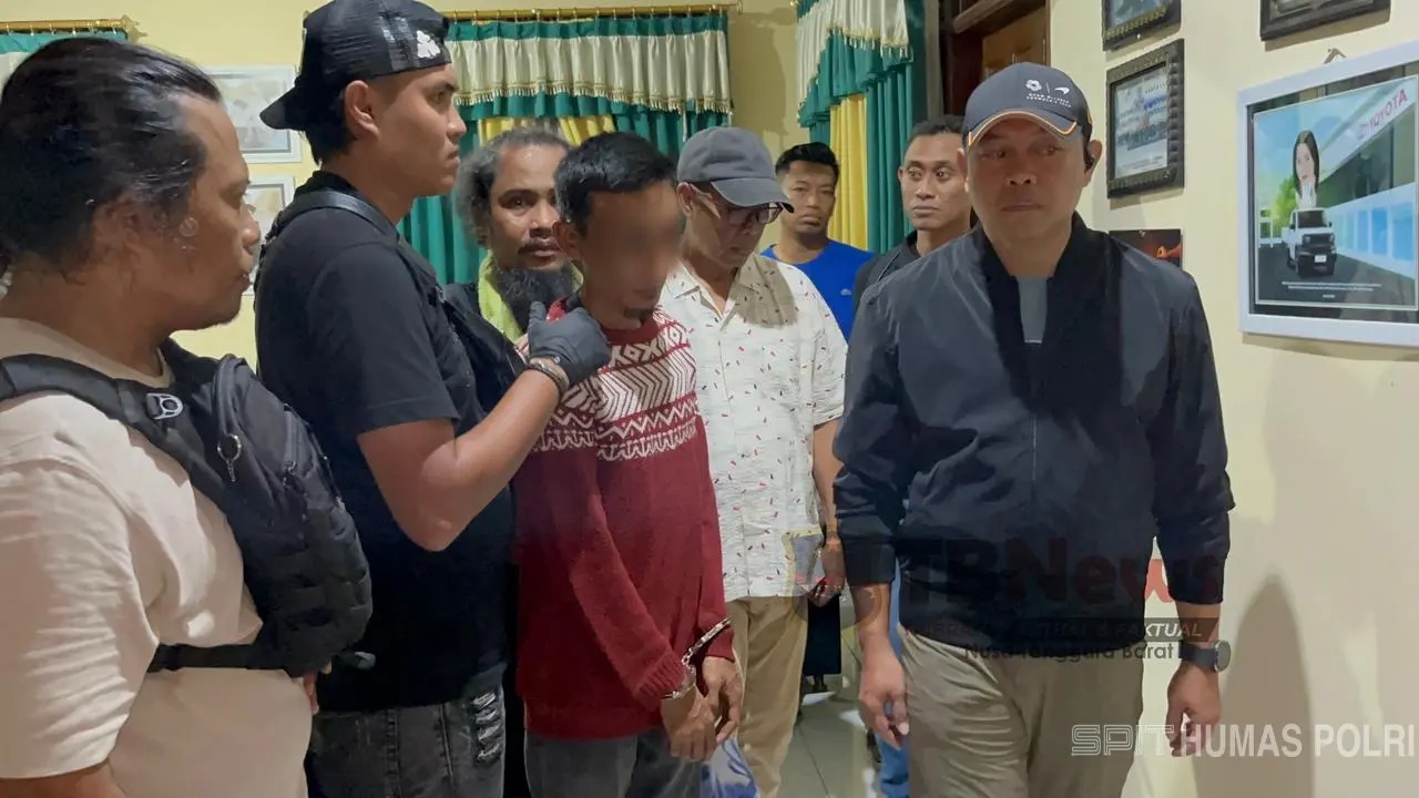 Penyelidikan Mayat Terbakar di Sekotong NTB, Terduga Pelaku Dibekuk