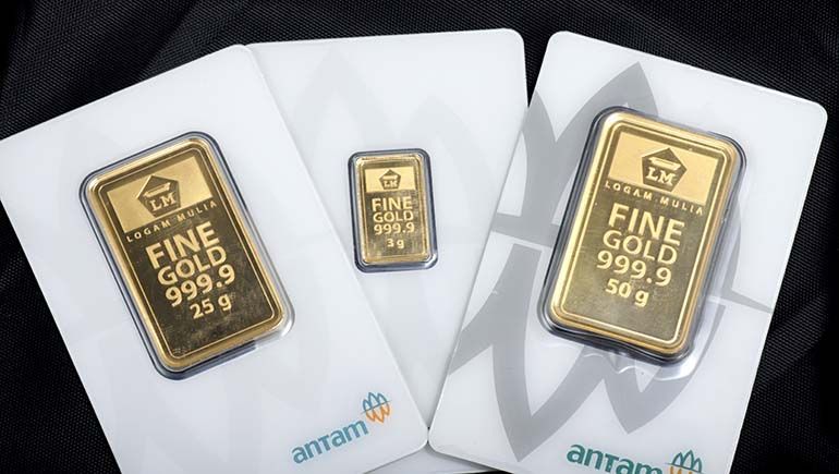Sempat Pecah Rekor Rp 3 Juta/Gram, Harga Emas Antam Turun Rp 57 Ribu dalam Sepekan
