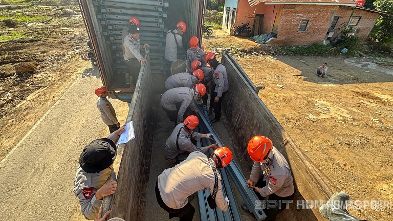 Pembangunan Dua Jembatan Bailey di Agam Terus Dikebut, Targetkan Rampung 15 Hari