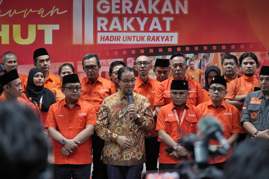 Satu Tahun Gerakan Rakyat, Anies Baswedan: Bukan Sekadar Organisasi Papan Nama di Jakarta