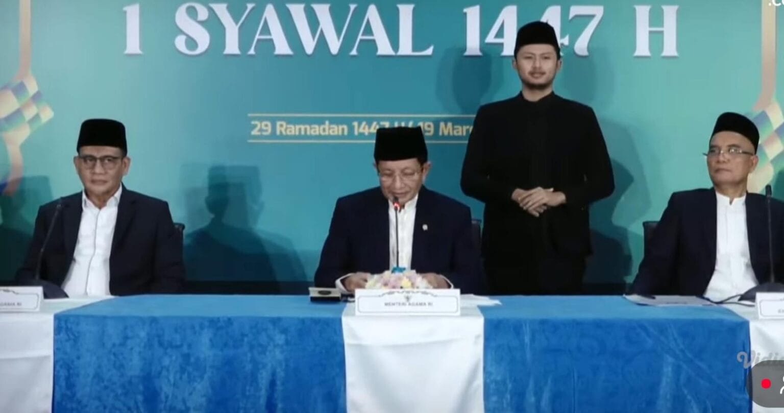 Pemerintah Tetapkan Idulfitri 1447 H Jatuh pada Sabtu 21 Maret 2026, Berbeda dengan Muhammadiyah