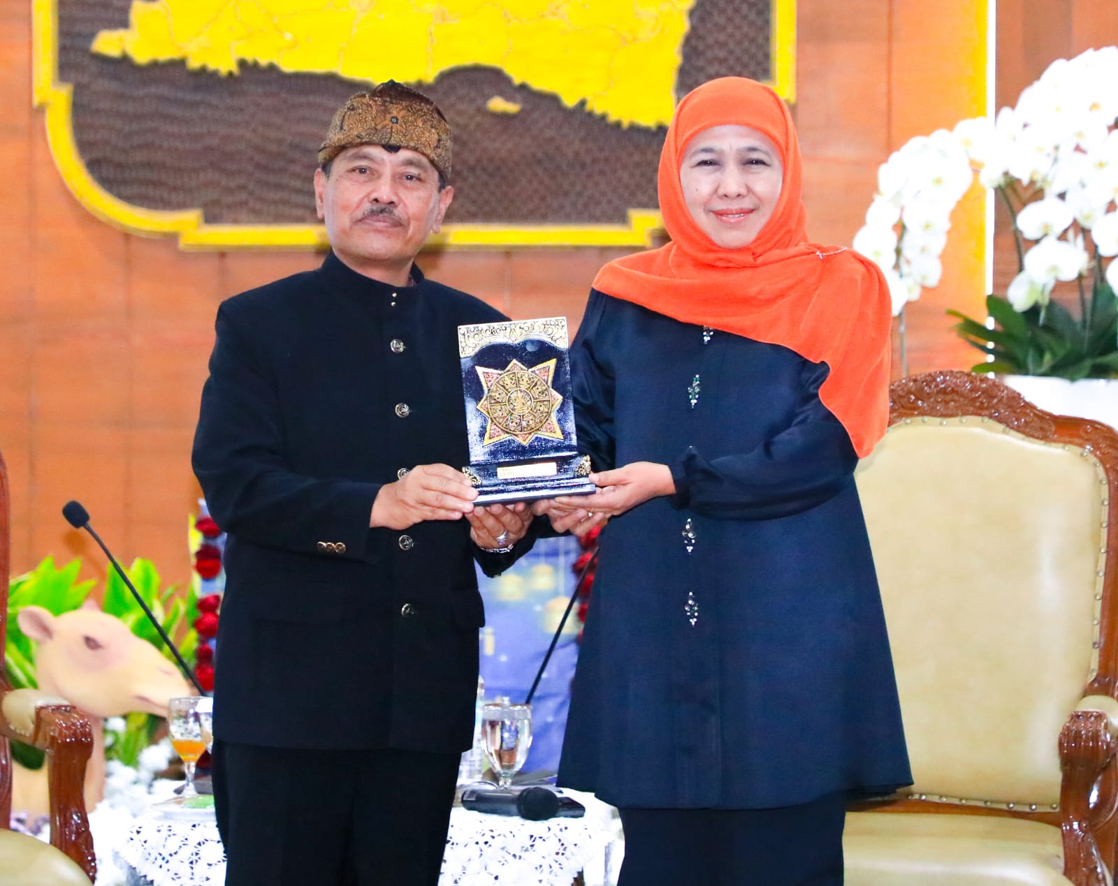 Gubernur Khofifah Terima Perwakilan Suku Tengger di Grahadi, Inisiasi Perda Masyarakat Adat