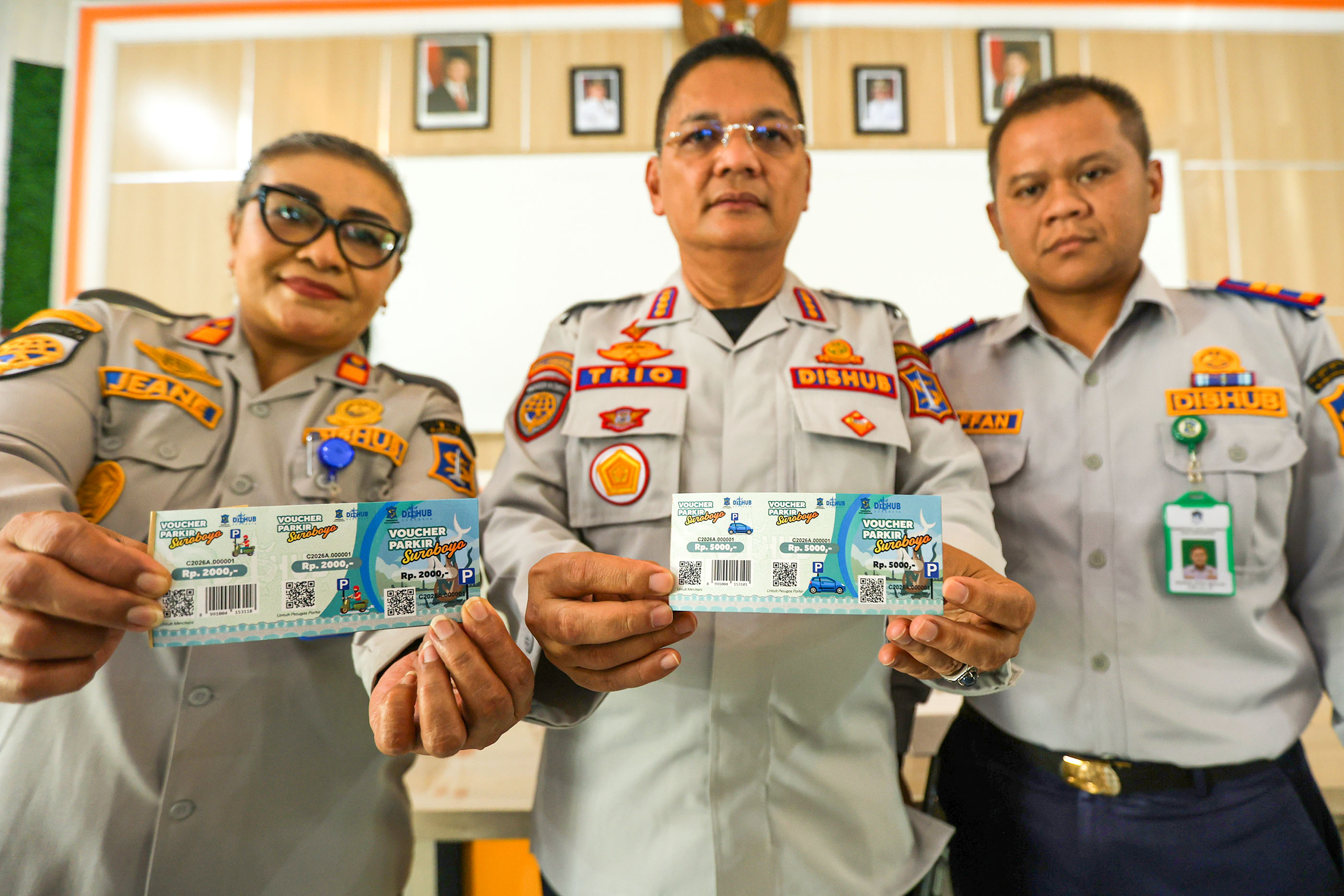Hadiah HJKS ke-733 untuk Warga, Voucher Parkir Surabaya Segera Diluncurkan