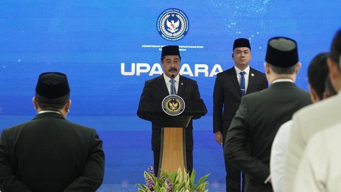 Lantik Dirjen Imigrasi Baru, Menteri Agus Andrianto Tekankan Jabatan Sebagai Teladan Etika