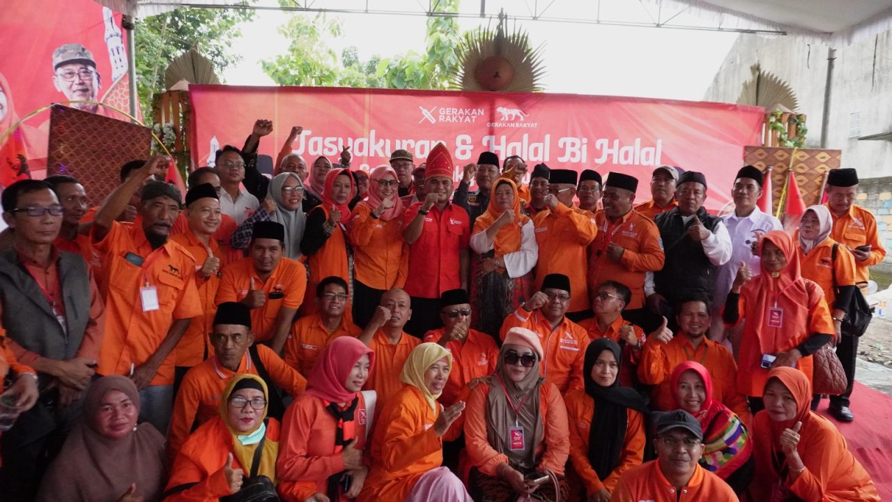 Sambangi Kediri, Ketum Gerakan Rakyat Sahrin Hamid Terima Laporan Progress Pendaftaran Organisasi