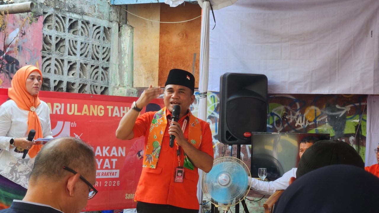 Hadiri Halal Bihalal di Matraman, Ketum Sahrin Beberkan Nilai Panca Dharma dan 5 Prinsip Gerakan Rakyat