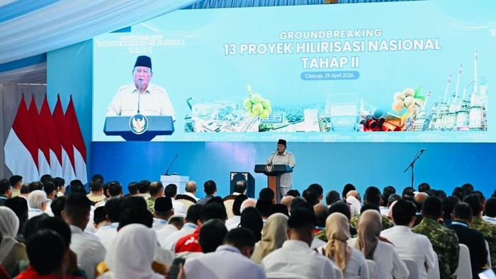 Groundbreaking Proyek Hilirisasi Tahap II: Presiden Prabowo Sebut Pengelolaan Mandiri SDA adalah Kunci Kemakmuran