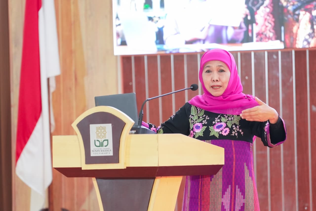 Keynote Speaker di Jawa Halal Ecosystem 2026, Gubernur Khofifah Tegaskan Kekuatan Jatim Pemain Utama Rantai Halal Nasional