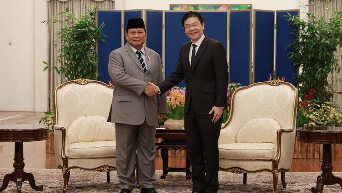 Kunjungan Tahunan ke Jakarta, PM Singapura Lawrence Wong Bahas Kerja Sama Bilateral dengan Presiden Prabowo