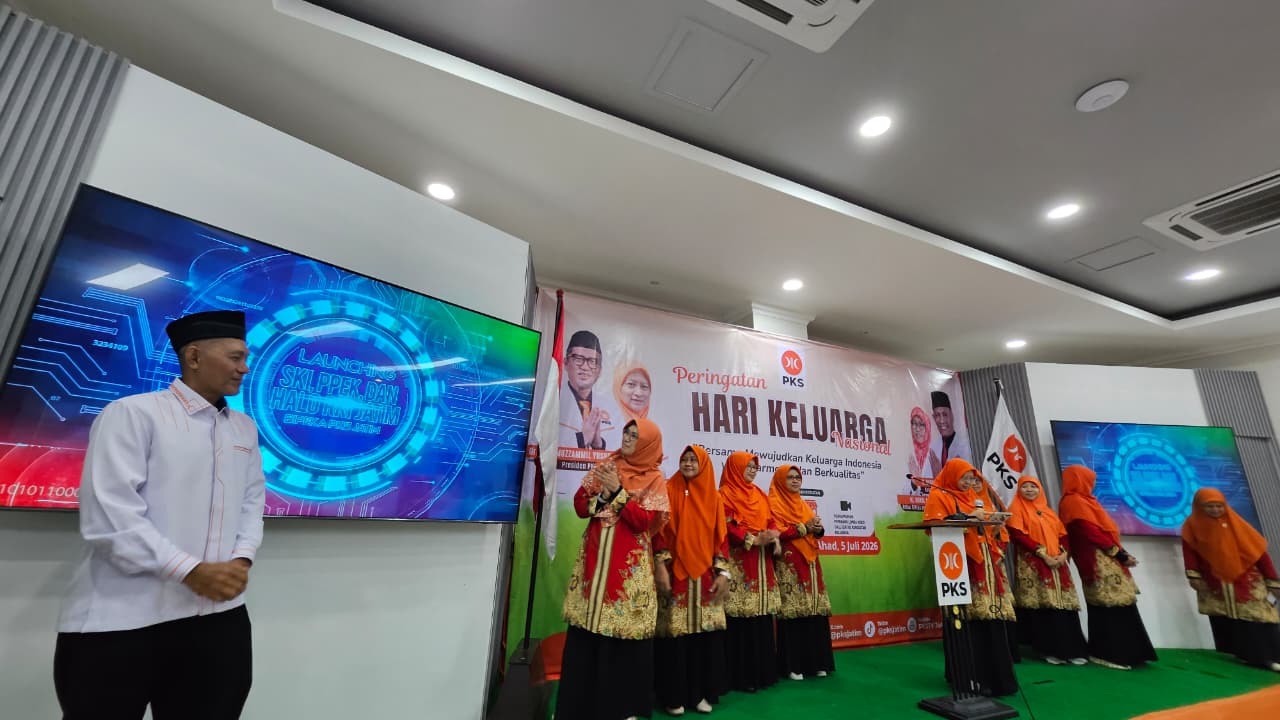 Momentum Harganas, PKS Jatim Hadirkan Halo RKI untuk Dampingi dan Kuatkan Ketahanan Keluarga