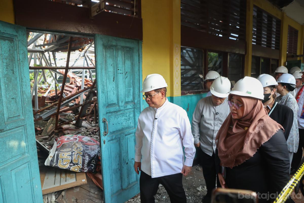 Pemprov DKI Alokasikan Rp249 Miliar untuk Rehabilitasi Empat Sekolah