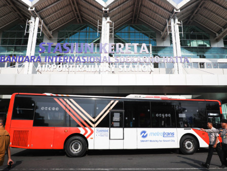 Tarif Transjakarta Rute Kalideres-Bandara Soetta Tetap Rp3.500