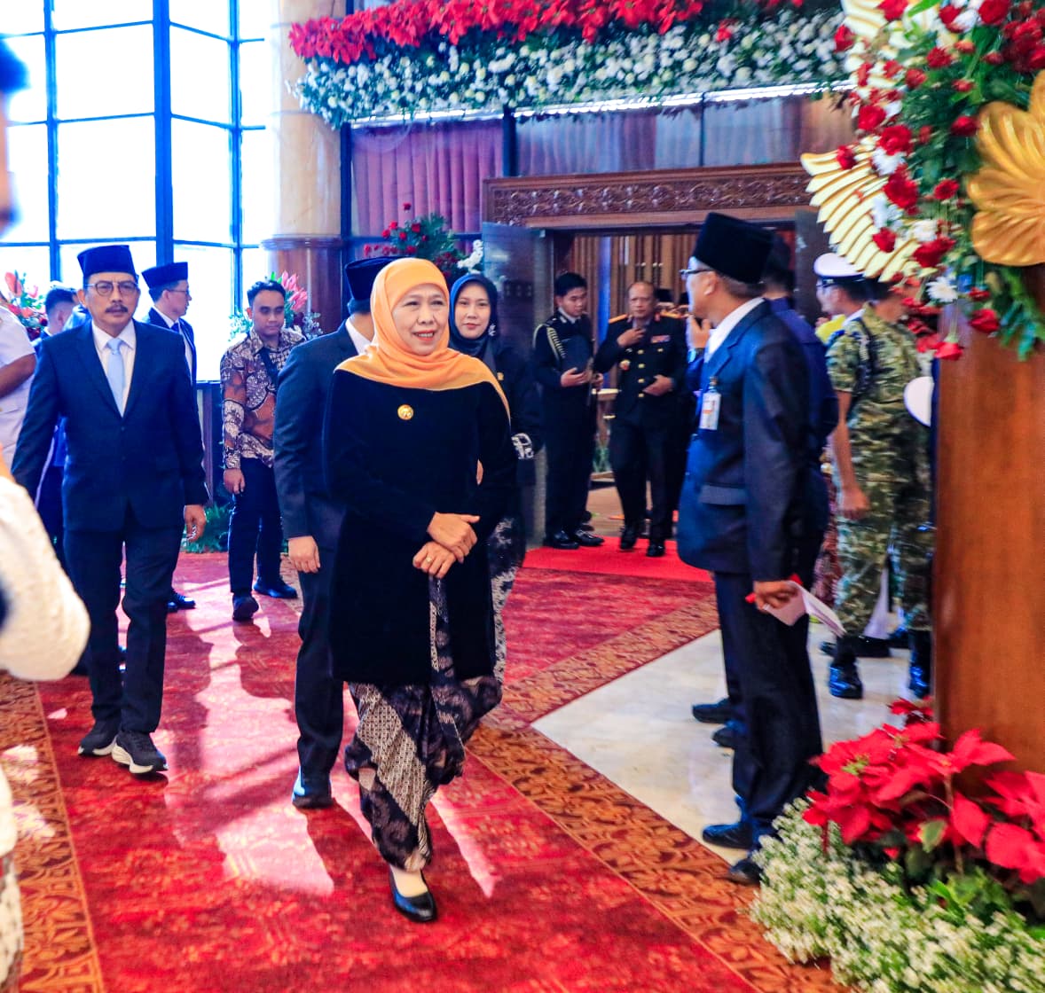 Gubernur Khofifah Pastikan Jatim Laksanakan Empat Pedoman Kepemimpinan Sesuai Pidato Kenegaraan Presiden Prabowo