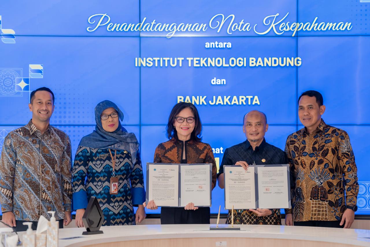 Bank Jakarta dan ITB Kolaborasi Bangun Ekosistem Pendidikan, Riset dan SDM