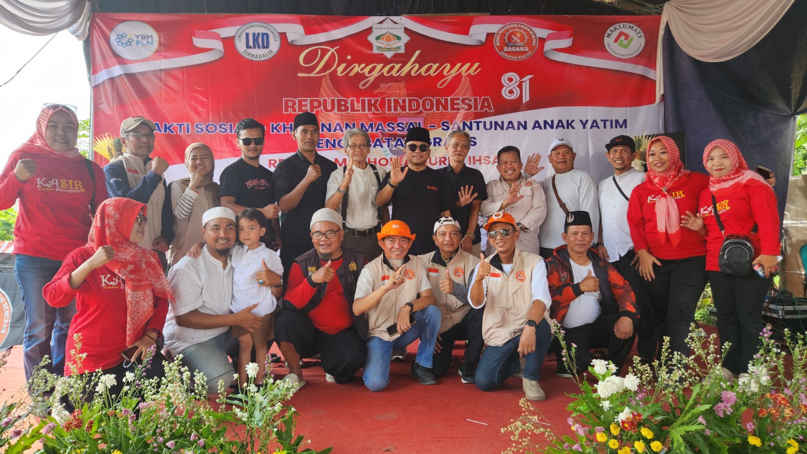 Peringati HUT Ke-1, BAGANA Gerakan Rakyat Gelar Bakti Sosial dan Siap Respons Dampak Bencana di NTT
