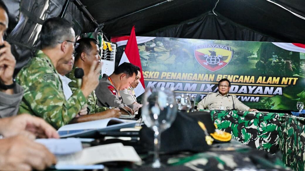 Tinjau NTT, Prabowo Salurkan Rp200 Miliar, Rp40 Miliar untuk Provinsi dan Rp20 Miliar per Kabupaten