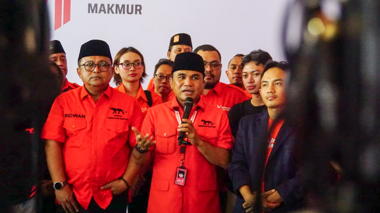 Sahrin Hamid Tegaskan Logo Partai Gerakan Rakyat Bersimbol Harimau, Ormas Tetap Kentongan