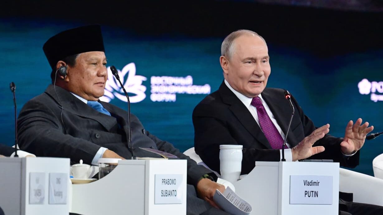 Pidato di EEF ke-11, Prabowo: Pasifik Bukan Pemisah, tapi Jalan Raya Ekonomi Indonesia-Rusia