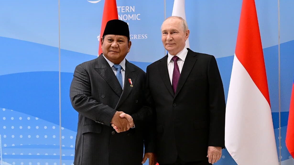 Di Hadapan Prabowo, Putin Tegaskan Indonesia Mitra Kunci Rusia