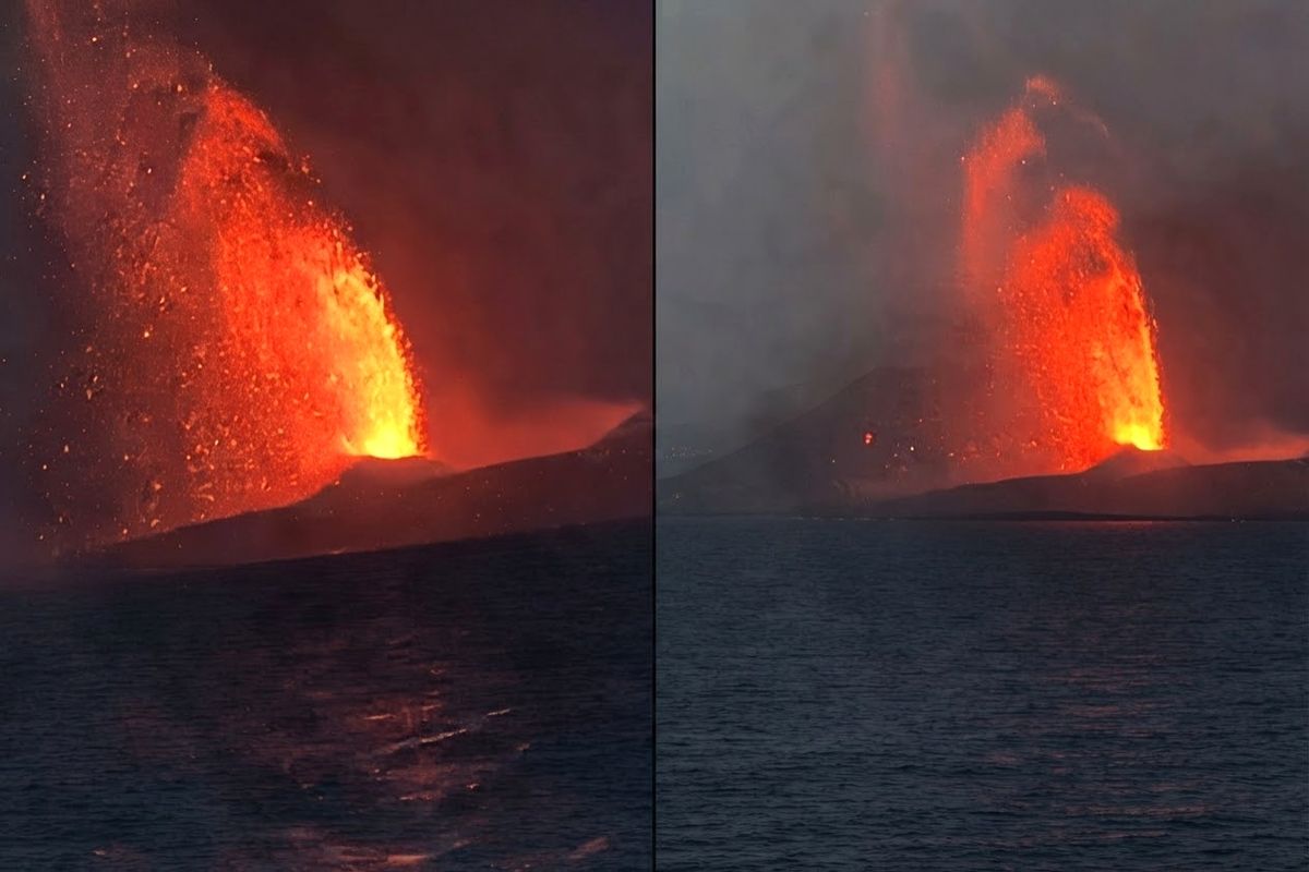 Anak Krakatau Erupsi, Abu Vulkanik Mulai Hujani Pesisir Banten