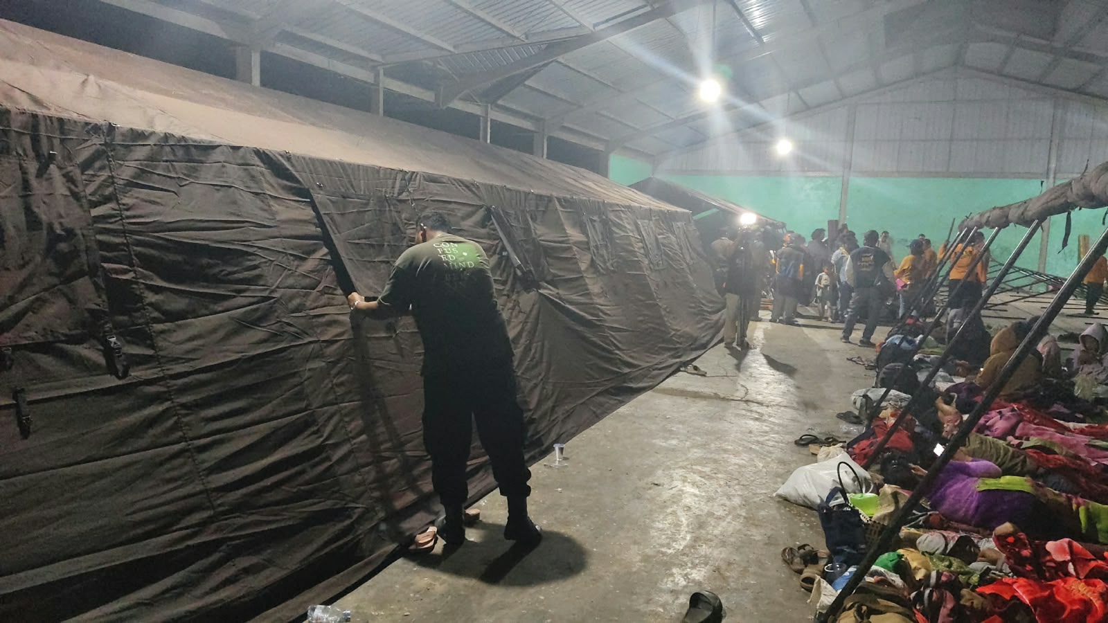Aktivitas Gunung Sinabung Meningkat, 650 Warga Karo Mengungsi ke Zona Aman
