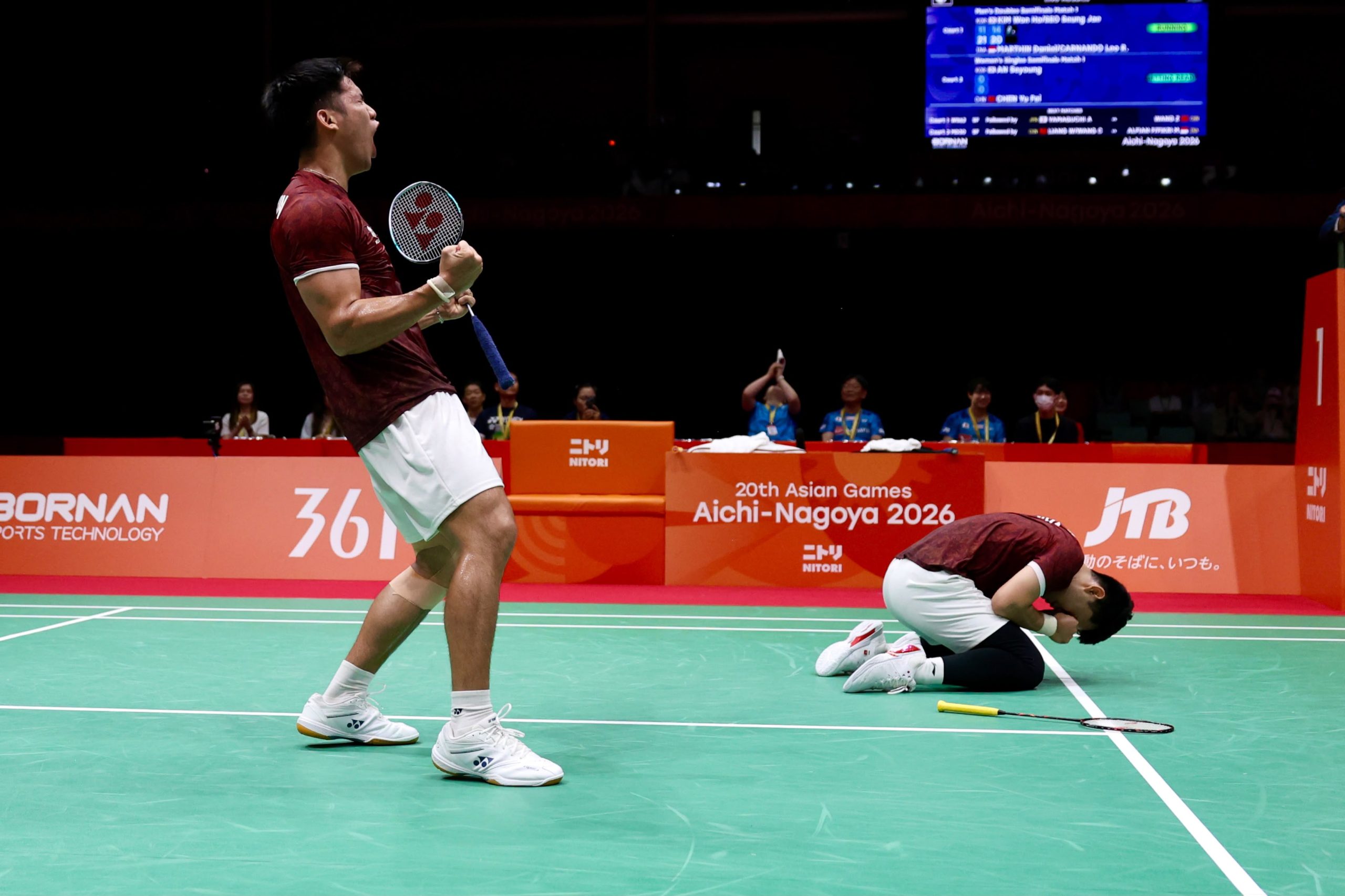 Comeback! Leo-Daniel Juara, Indonesia Raih Emas Ketiga di Asian Games 2026