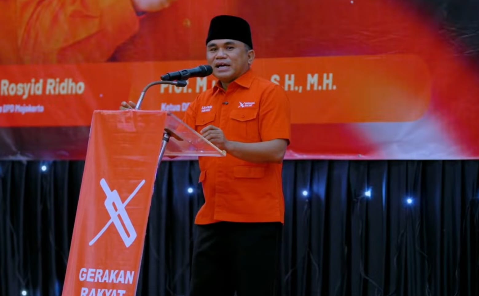 Sahrin Hamid: Partai Gerakan Rakyat Lahir secara Organik, Bukan Milik Elite atau Oligarki