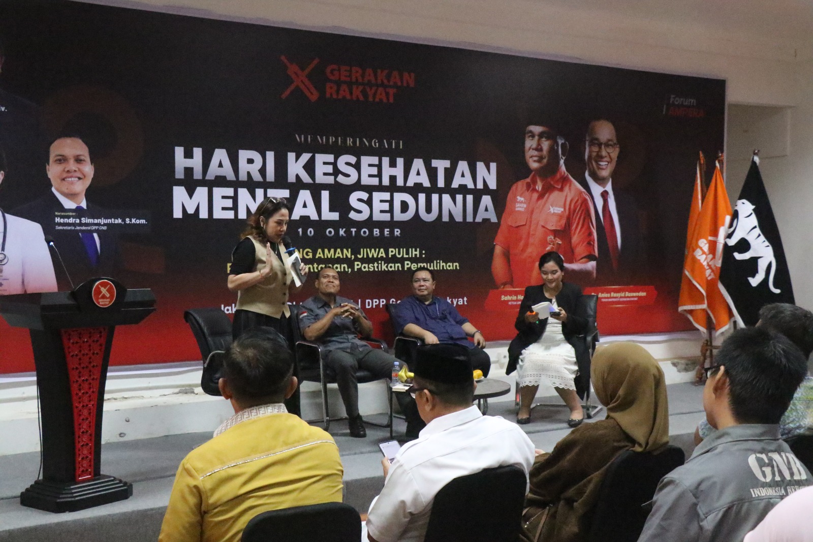 Gerakan Rakyat Gelar Forum Ampera: Cegah Narkoba dan Bullying Mulai dari Rumah