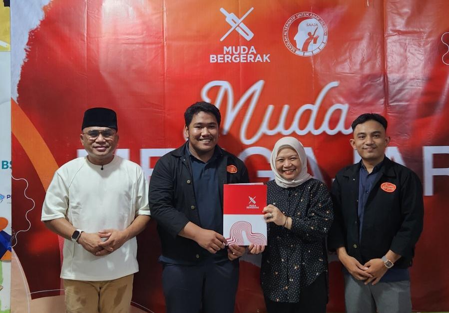 Muda Bergerak Resmikan Program Mengajar di SAAJA, Sahrin Hamid Tekankan Pendidikan sebagai Eskalator Sosial