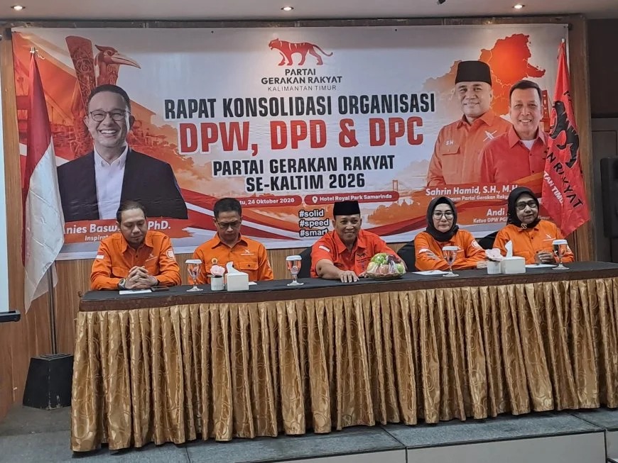 Partai Gerakan Rakyat Kaltim Gelar Konsolidasi Internal, Siap Usung Anies Baswedan di Pilpres 2029