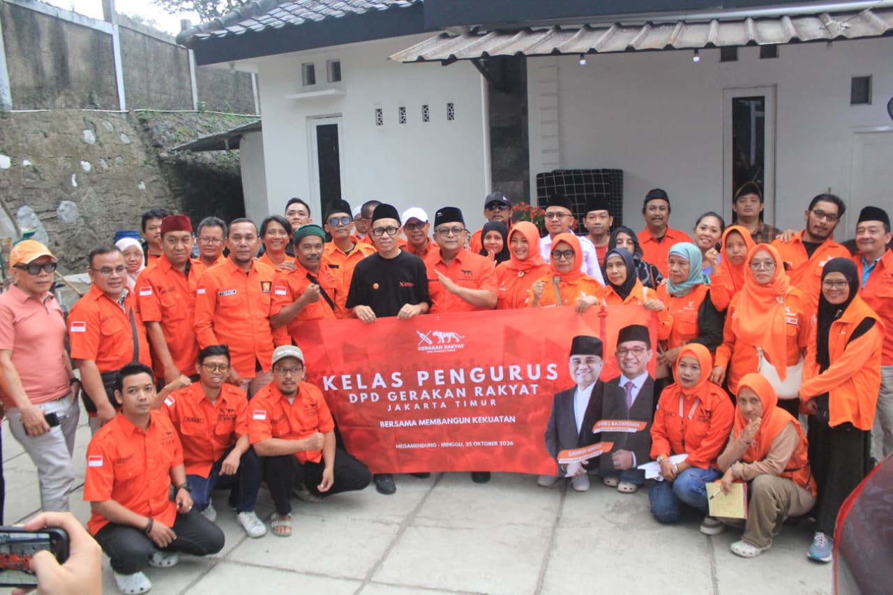 Kelas Pengurus DPD Gerakan Rakyat Jaktim: Konsolidasi dan Penguatan Kapasitas Menuju Pemilu 2029